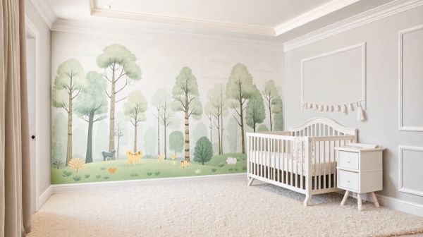10 papiers peints créatifs pour la chambre de bébé